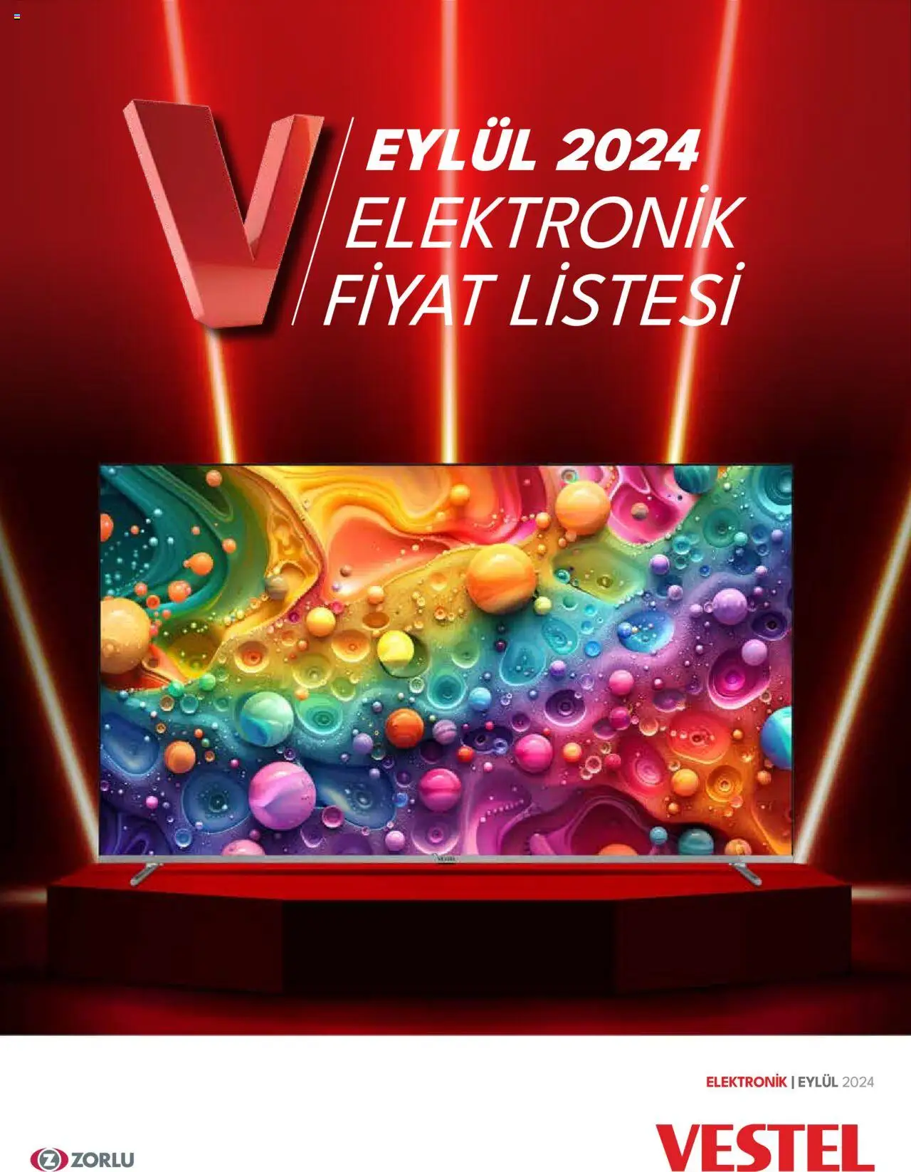 Vestel Tüketici Elektroniği (17 Eylül 2024 - 01 Ekim 2024) - Sayfa numarası 1