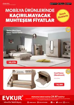 Evkur Katalog 11.09.2024 - Broşürünün önizlemesi