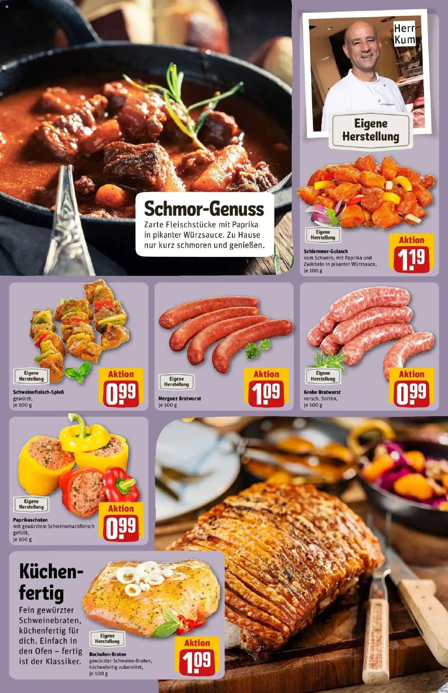 Vorschau von dem Prospekt des Geschäftes Rewe, gültig ab dem 26.10.2026