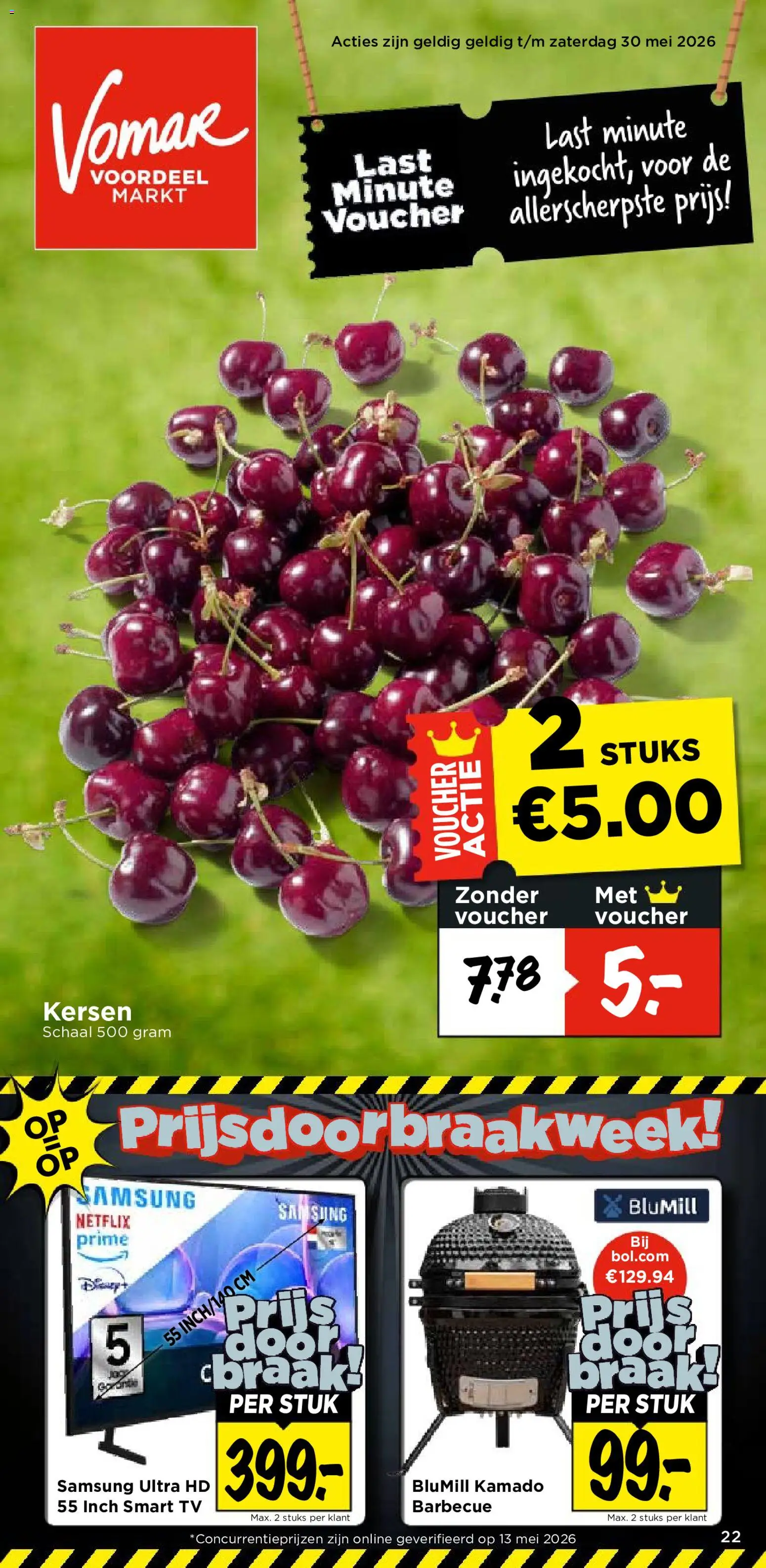 Voorbeeld van Vomar folder - Weekend folder van winkel Vomar geldig vanaf 28-05-2026