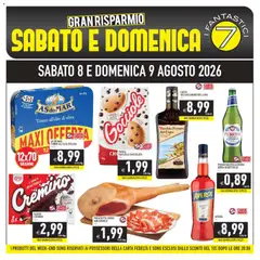 Anteprima dell'opuscolo PIM Supermercati volantino Weekend dal negozio PIM Supermercati valido da 08/08/2026