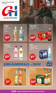 Vorschau von dem Prospekt des Geschäftes Getränke Hoffmann, gültig ab dem 12.10.2026