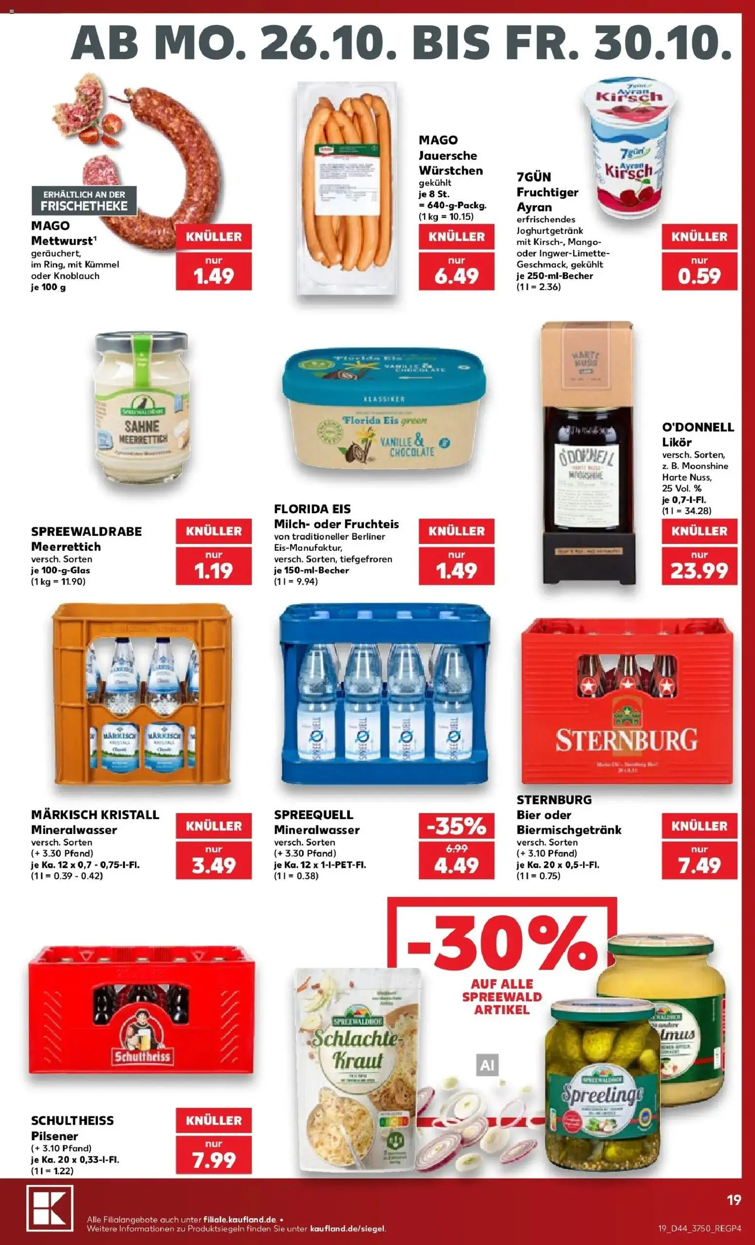 Vorschau von dem Prospekt des Geschäftes Kaufland, gültig ab dem 26.10.2026