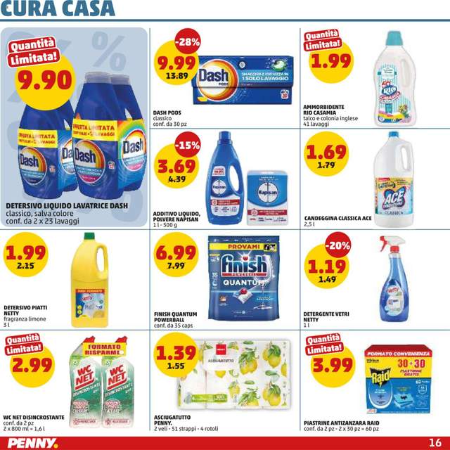 Nuovo volantino PENNY dal 13/08