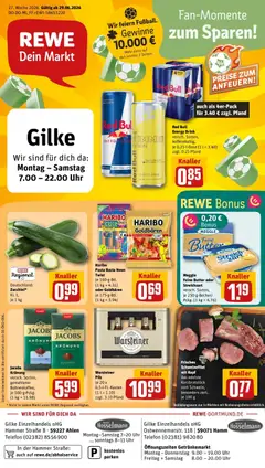 Vorschau von dem Prospekt des Geschäftes Rewe, gültig ab dem 29.06.2026