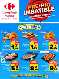 Vista previa del folleto de la tienda Carrefour Market válido desde el 23/10/2026 