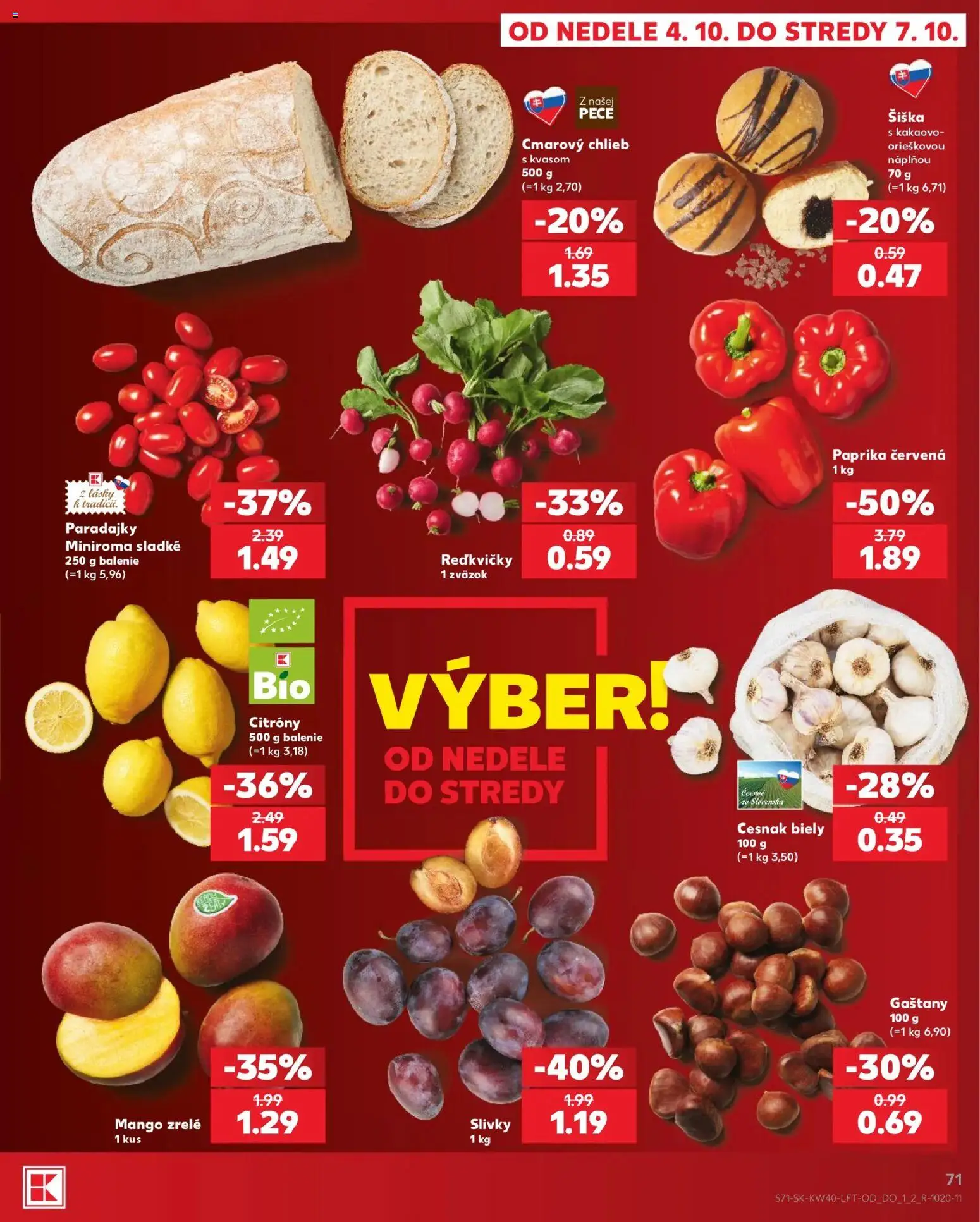 Náhľad Kaufland letáku platného od 01.10.2026