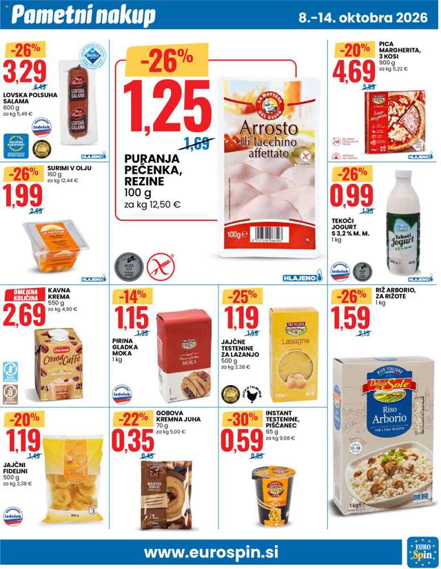 Novi Eurospin katalog od 08.10.