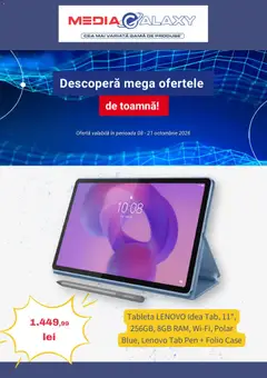Previzualizarea de cataloage: Media Galaxy Media Galaxy Catalog valabil de la 08.10.2026