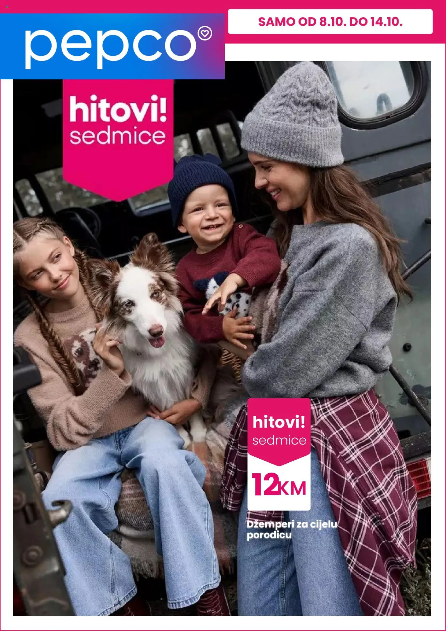 Pregled letka Pepco katalog trgovine Pepco vrijedi od 08.10.2026