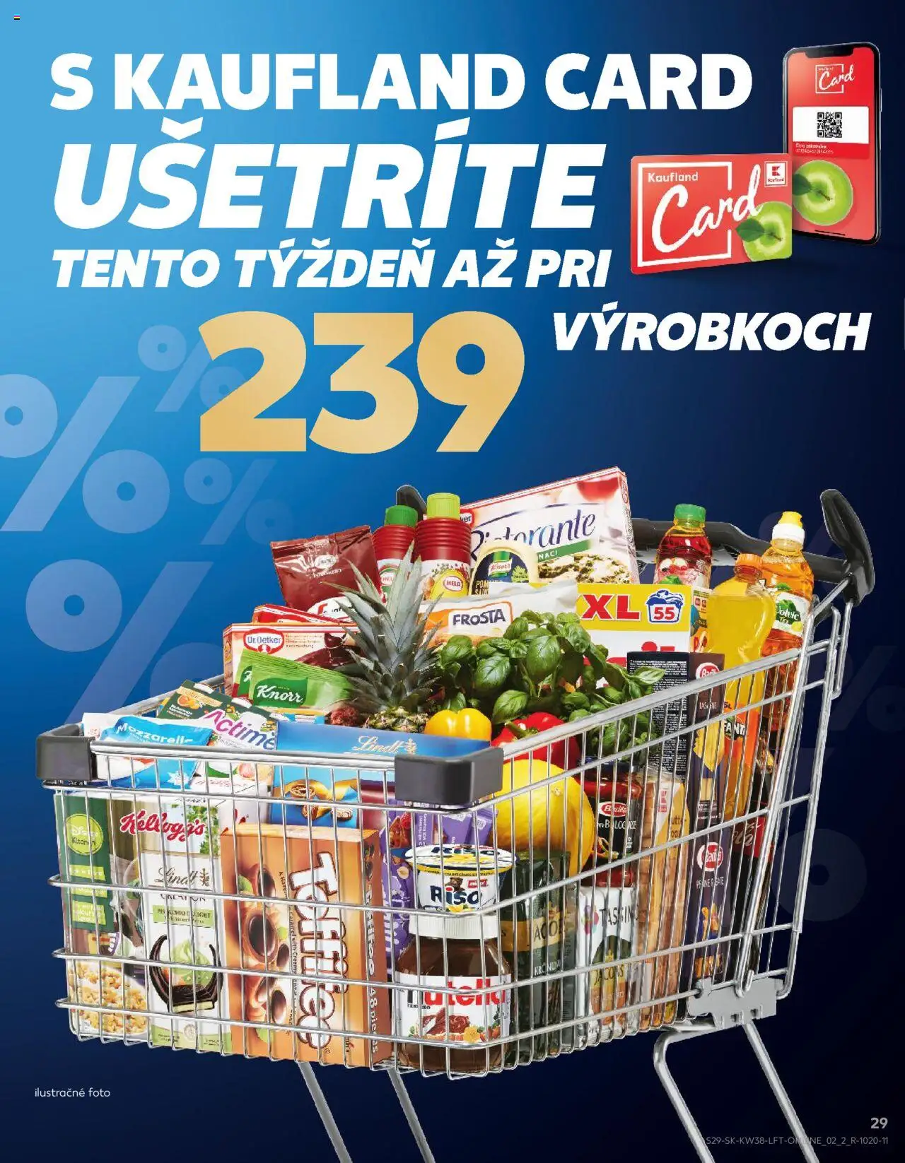 Náhľad Kaufland letáku platného od 18.09.2025 - Lindt, Mozzarella, Nutella