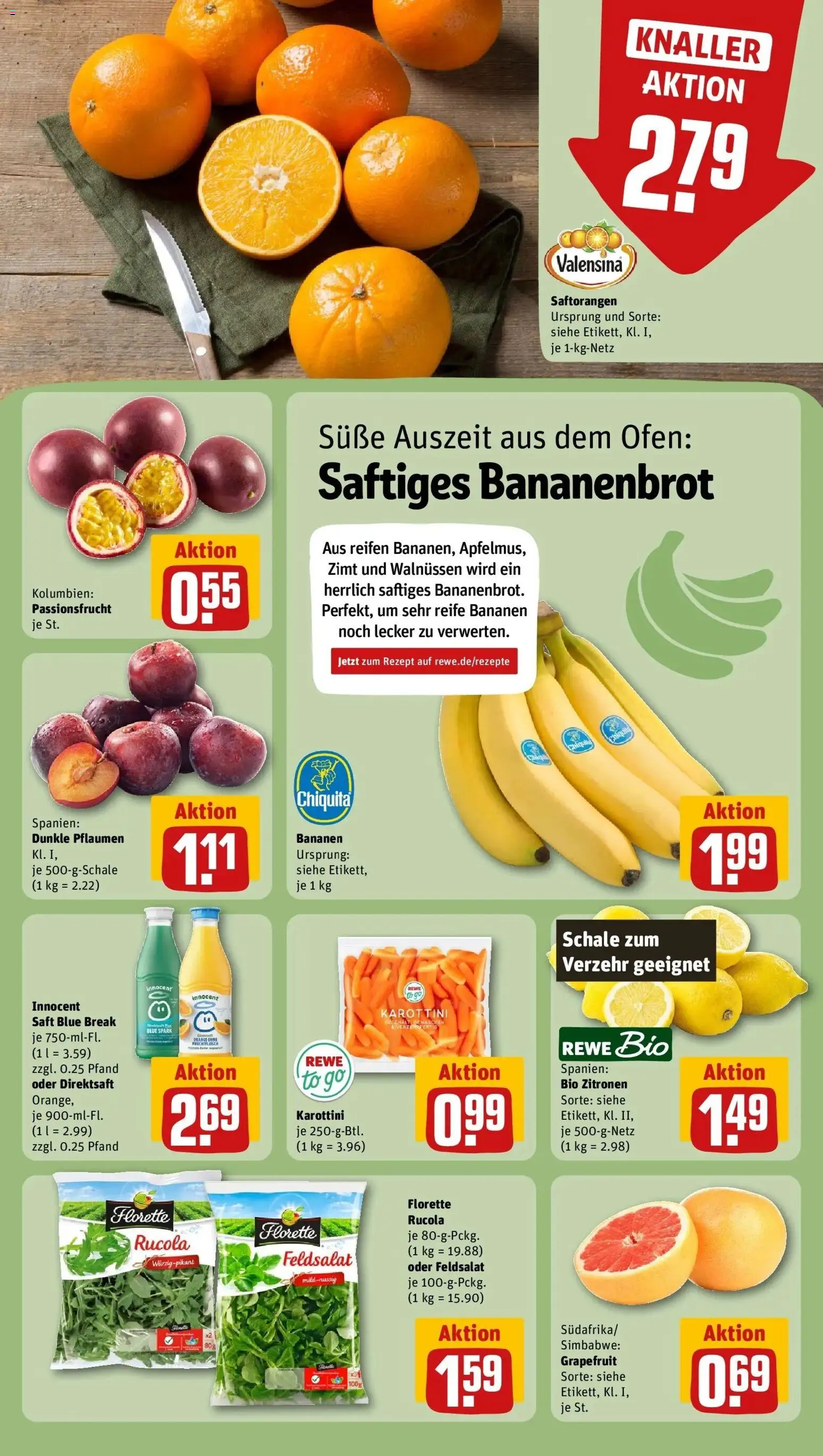 Vorschau von dem Prospekt des Geschäftes Rewe, gültig ab dem 12.10.2026
