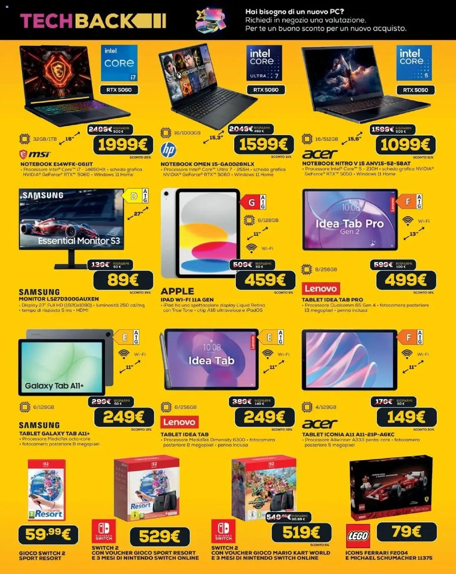 Anteprima dell'opuscolo Euronics Black Friday dal negozio Euronics valido da 29/10/2026