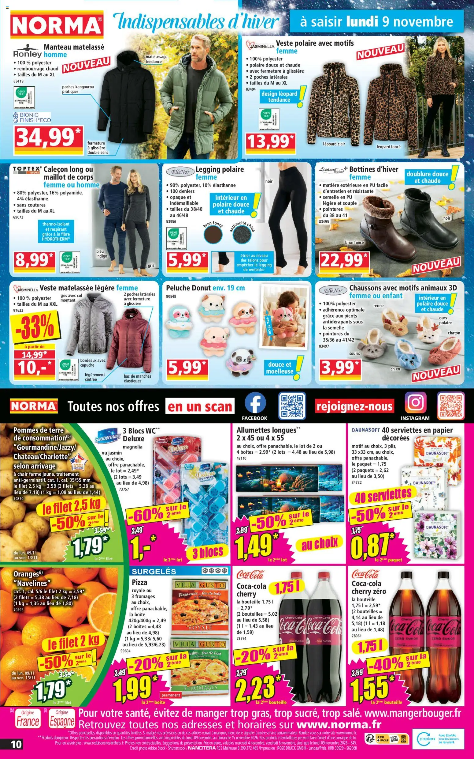 Prévisualisation de Norma catalogue du magasin Norma formulaire valide 04/11/2026