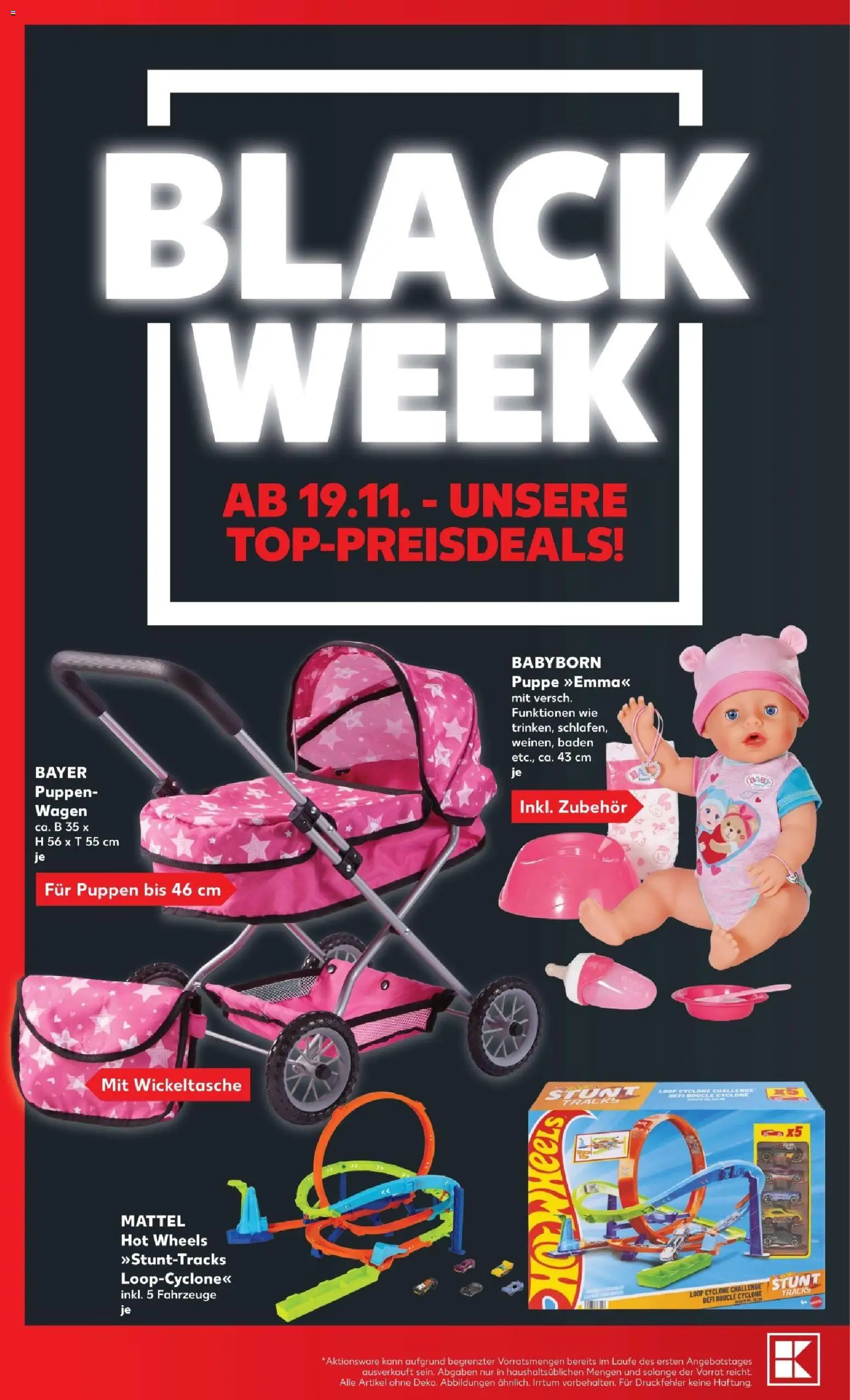 Vorschau von dem Prospekt des Geschäftes Kaufland, gültig ab dem 12.10.2026 - Puppe