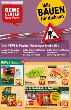 Vorschau von dem Prospekt des Geschäftes Rewe, gültig ab dem 08.06.2026
