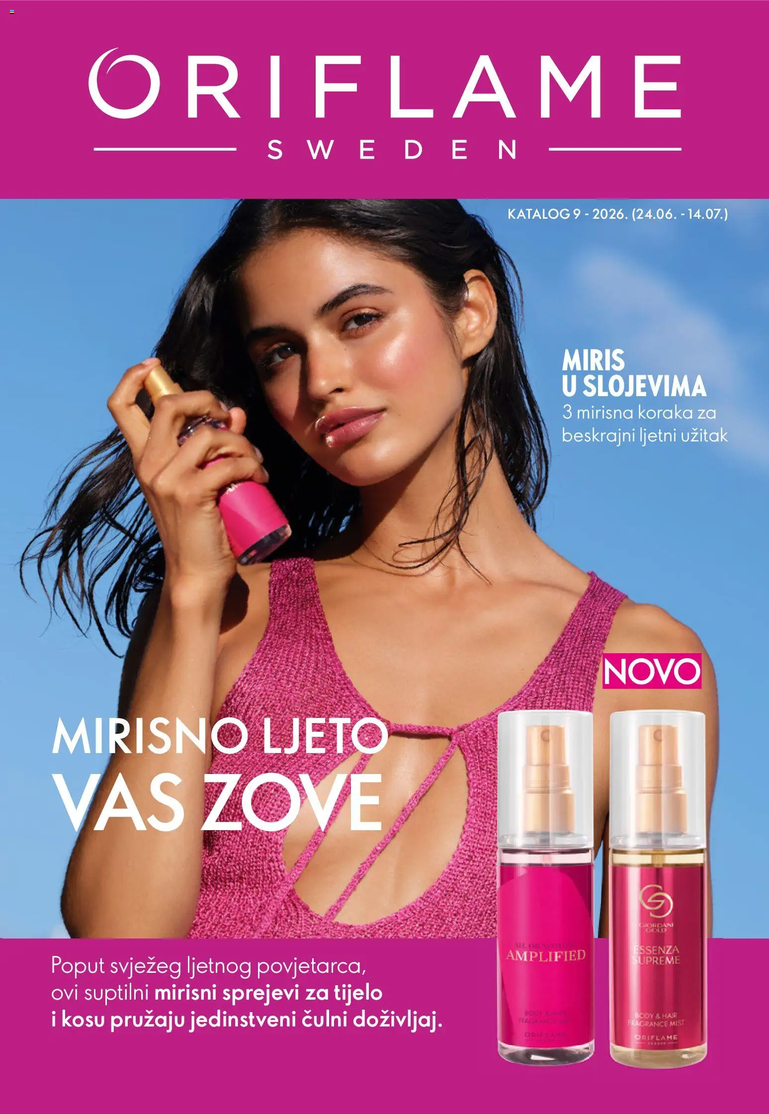 Pregled letka Oriflame katalog 09 trgovine Oriflame vrijedi od 24.06.2026