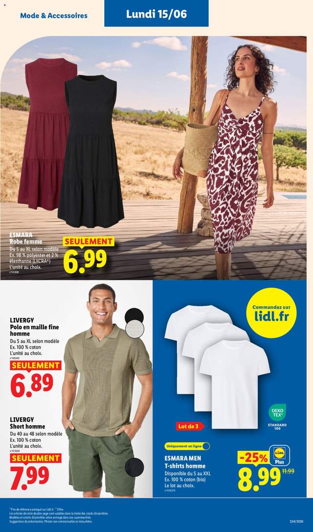 Nouveau catalogue Lidl à partir du 11/06