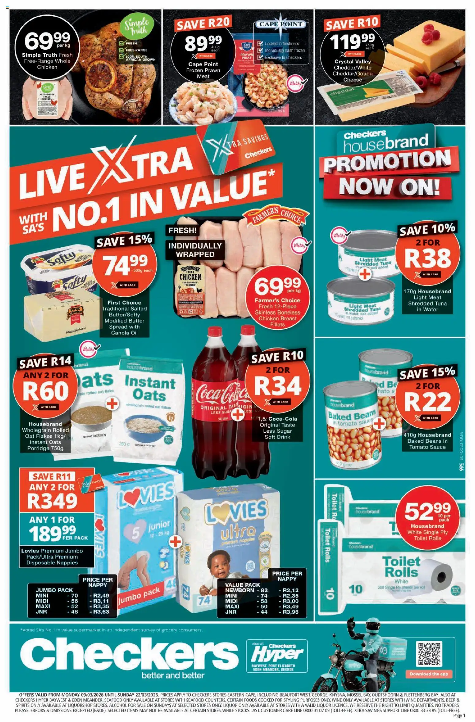 Checkers - Eastern Cape - March Mid-Month Promotion 09/03 - 22/03/2026