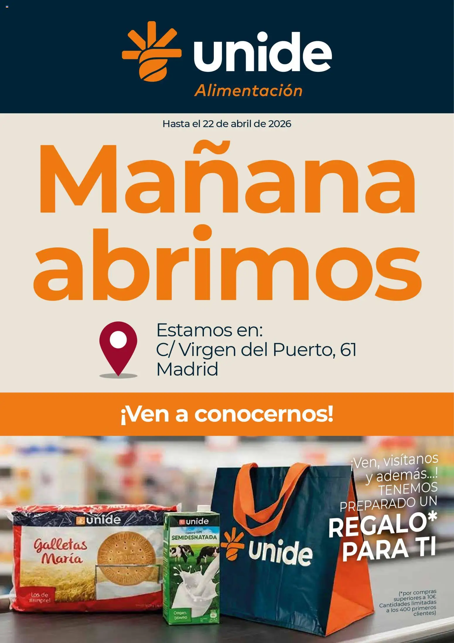Vista previa del folleto de la tienda Unide válido desde el 17/04/2026 - Galletas