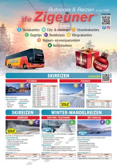 Prévisualisation de Najaars- en voorjaarsbrochure 2025 - 2026 du magasin De Zigeuner formulaire valide 15/09/2025