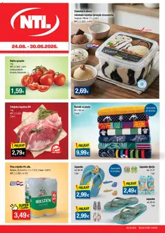 Pregled letka NTL Letak Sjever i Istok trgovine NTL vrijedi od 24.06.2026