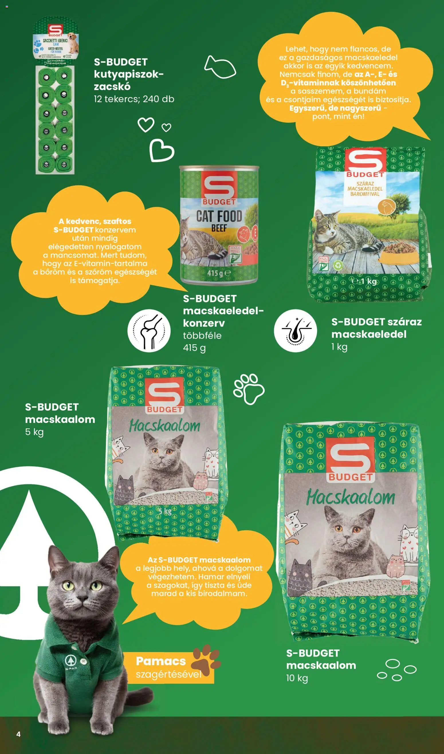 Interspar - Interspar Állateledel katalógus megtekintése, amely érvényes 2026.09.01.-től - Macskaalom, Macskaeledel, Száraz macskaeledel