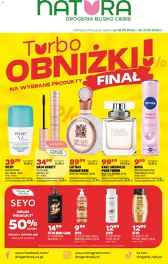 Pogląd gazetki "Drogerie Natura gazetka" ze sklepu Drogerie Natura ważnej od 08.09.2026