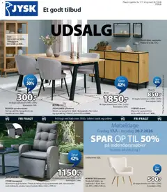 Eksempel på tilbudsavis JYSK - Tilbudsavis fra butik JYSK gyldig fra 17/07/2026