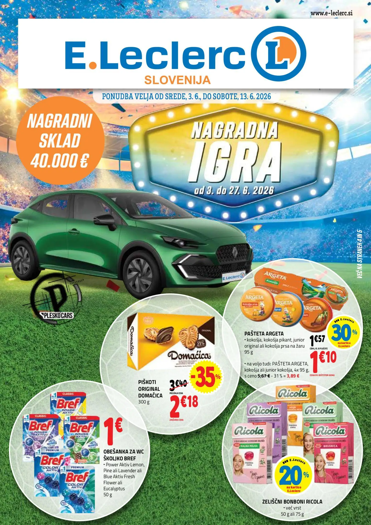 Predogled kataloga iz trgovine E.leclerc veljaven od 03.06.2026