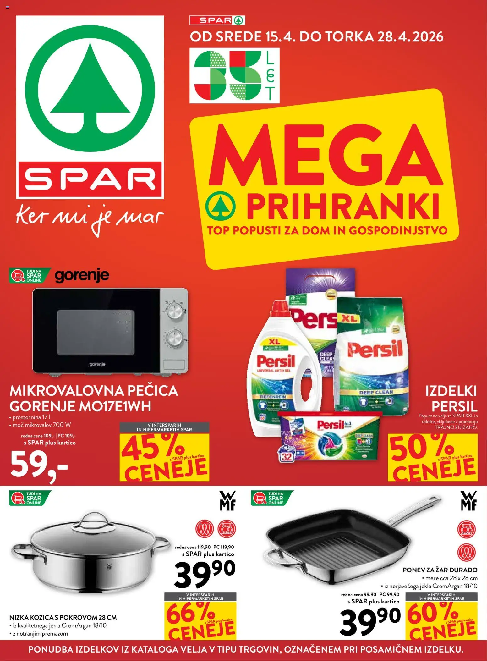 Predogled kataloga iz trgovine Spar veljaven od 15.04.2026