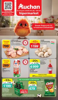 Auchan - Auchan akciós újság megtekintése, amely érvényes 2026.05.28.-től