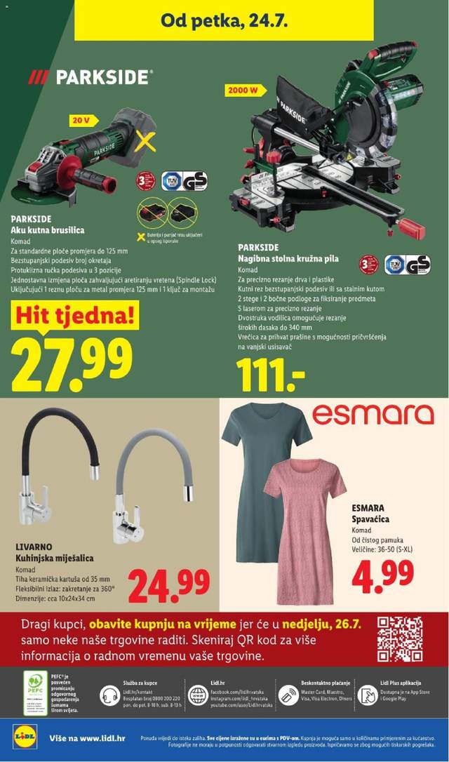 Novi Lidl katalog od 20.07.