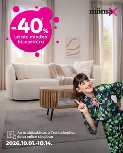 Mömax - Mömax Aktuális szórólap megtekintése, amely érvényes 2026.10.01.-től