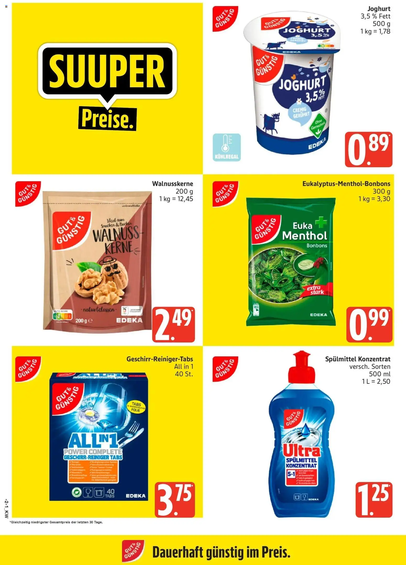 Vorschau von dem Prospekt des Geschäftes Edeka, gültig ab dem 19.10.2026