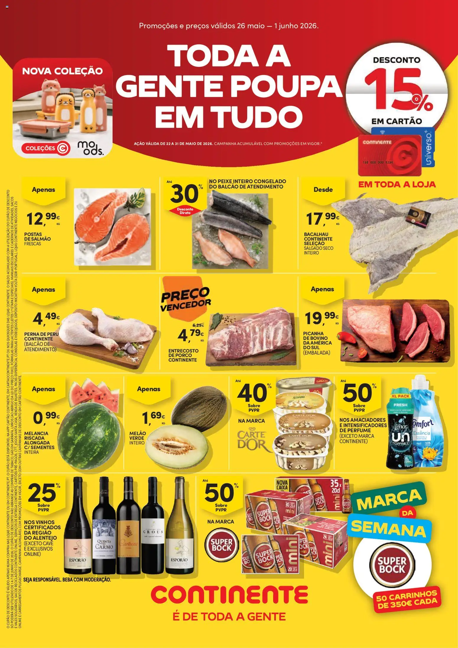 Pré-visualização do folheto da loja Continente válida a partir de 26/05/2026