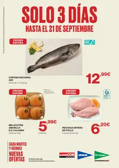 Vista previa del folleto de la tienda Supercor válido desde el 18/09/2026 