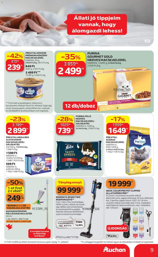 Új Auchan akciós újság 09.10.