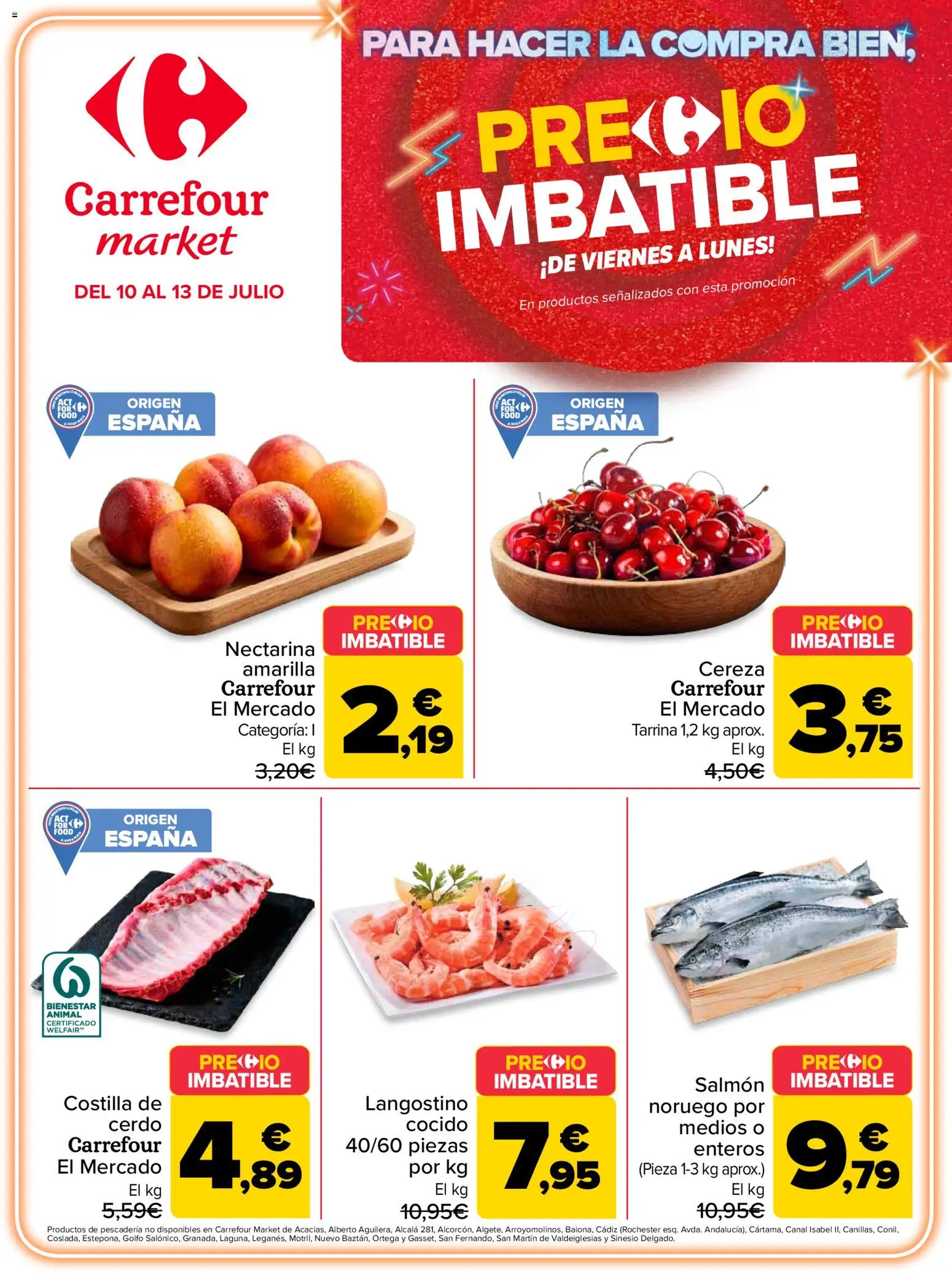 Vista previa del folleto de la tienda Carrefour Market válido desde el 10/07/2026 