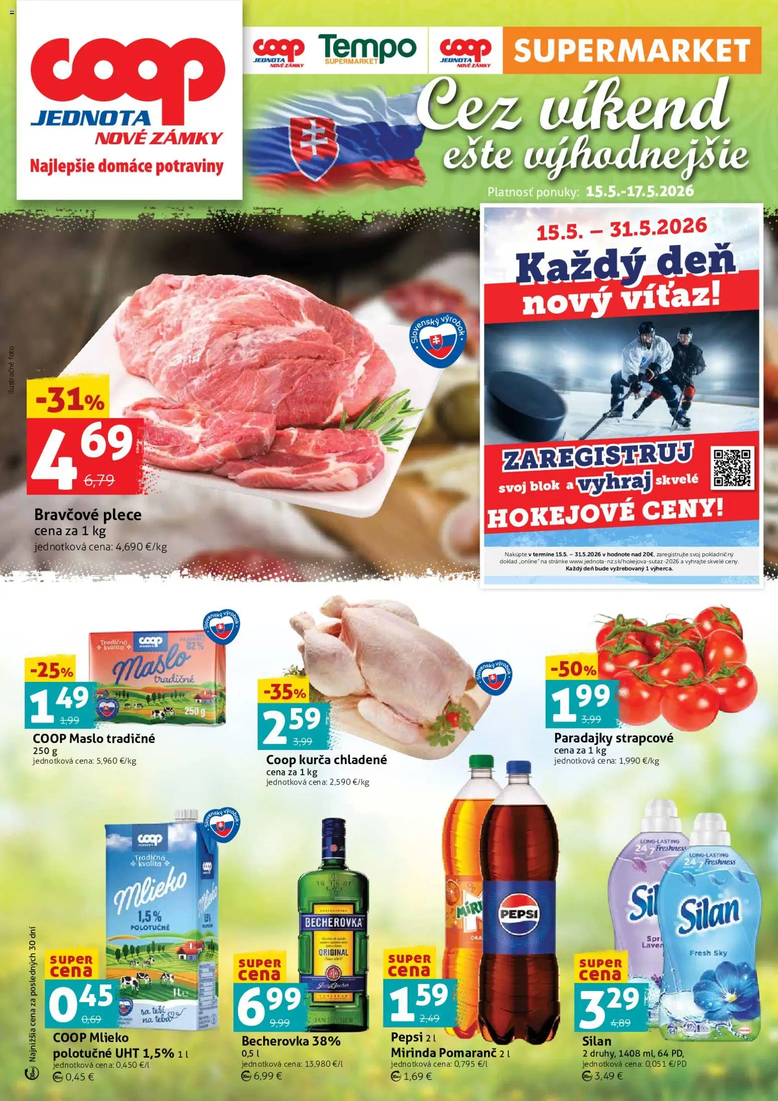 Náhľad COOP Jednota letáku platného od 15.05.2026