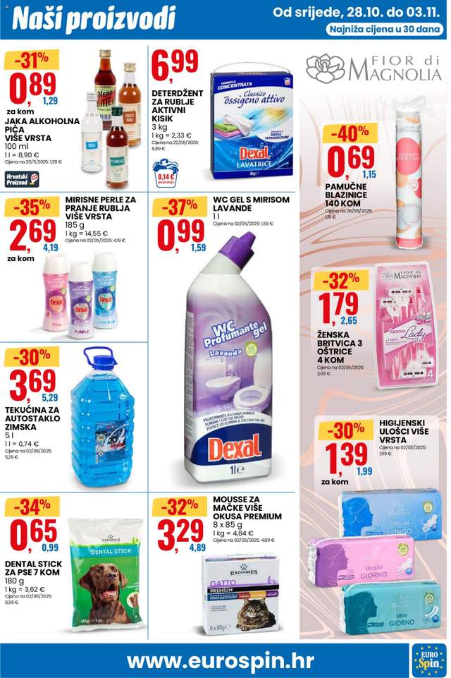 Novi Eurospin katalog od 28.10.