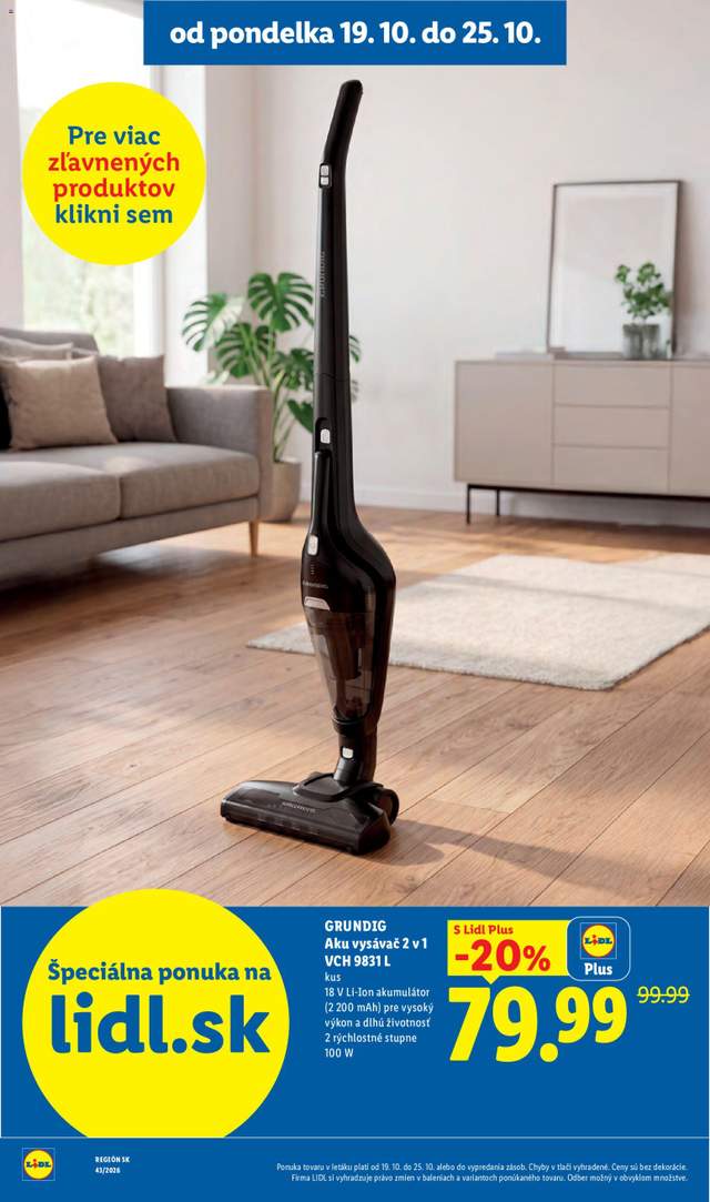 Nový Lidl leták od 19.10.