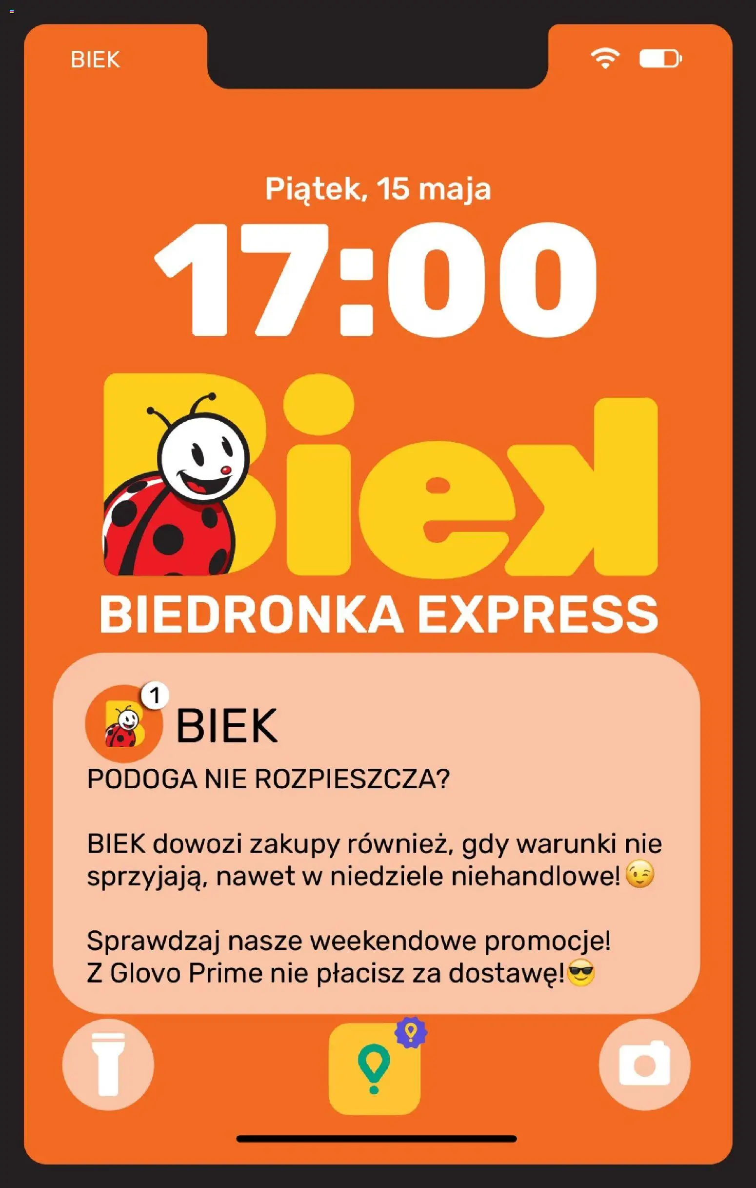 Pogląd gazetki "Biedronka gazetka - Biek" ze sklepu Biedronka ważnej od 15.05.2026