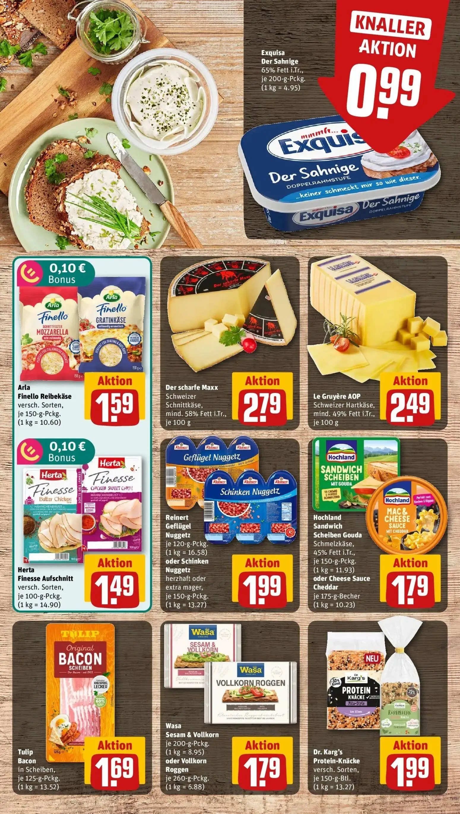 Vorschau von dem Prospekt des Geschäftes Rewe, gültig ab dem 26.10.2026