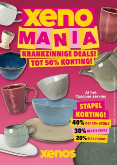 Voorbeeld van Xenos folder van winkel Xenos geldig vanaf 19-10-2026
