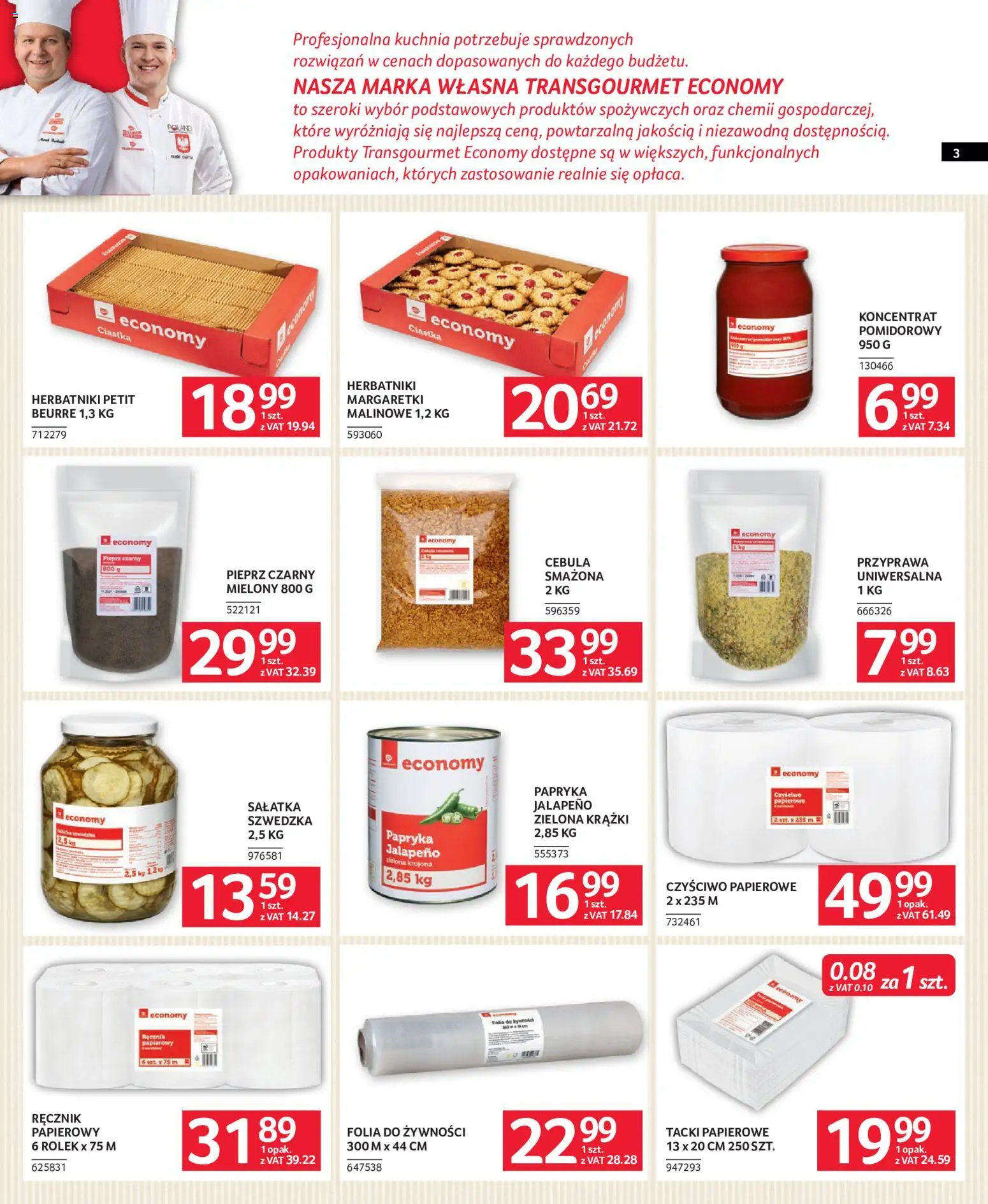 Pogląd gazetki "Selgros cash&carry gazetka - Oferta dla gastronomii" ze sklepu Selgros cash&carry ważnej od 24.09.2026