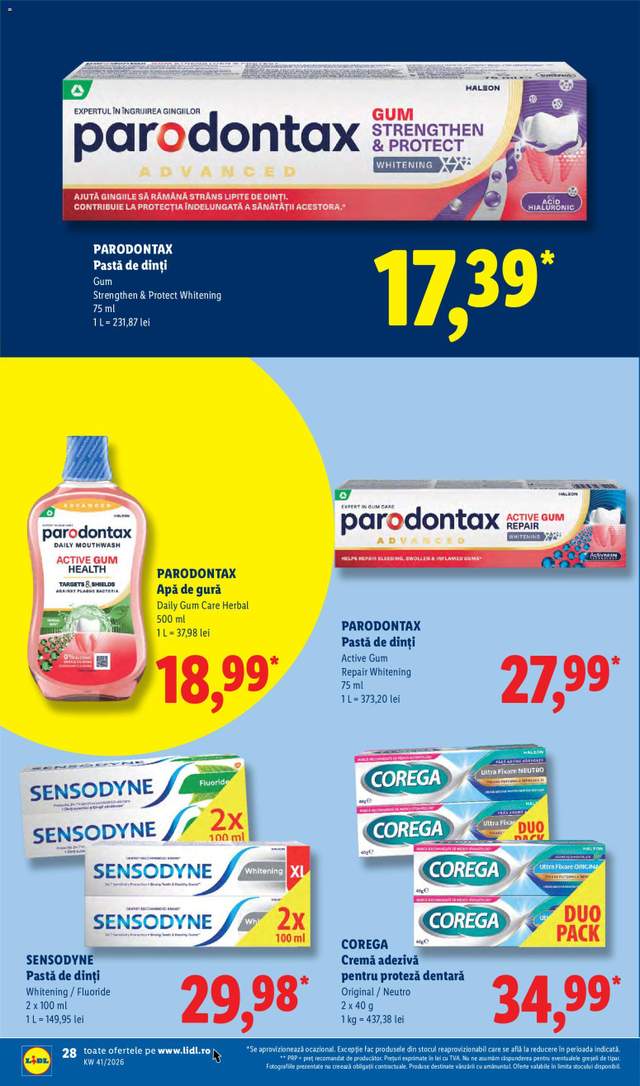Noul catalog Lidl de la 05.10.