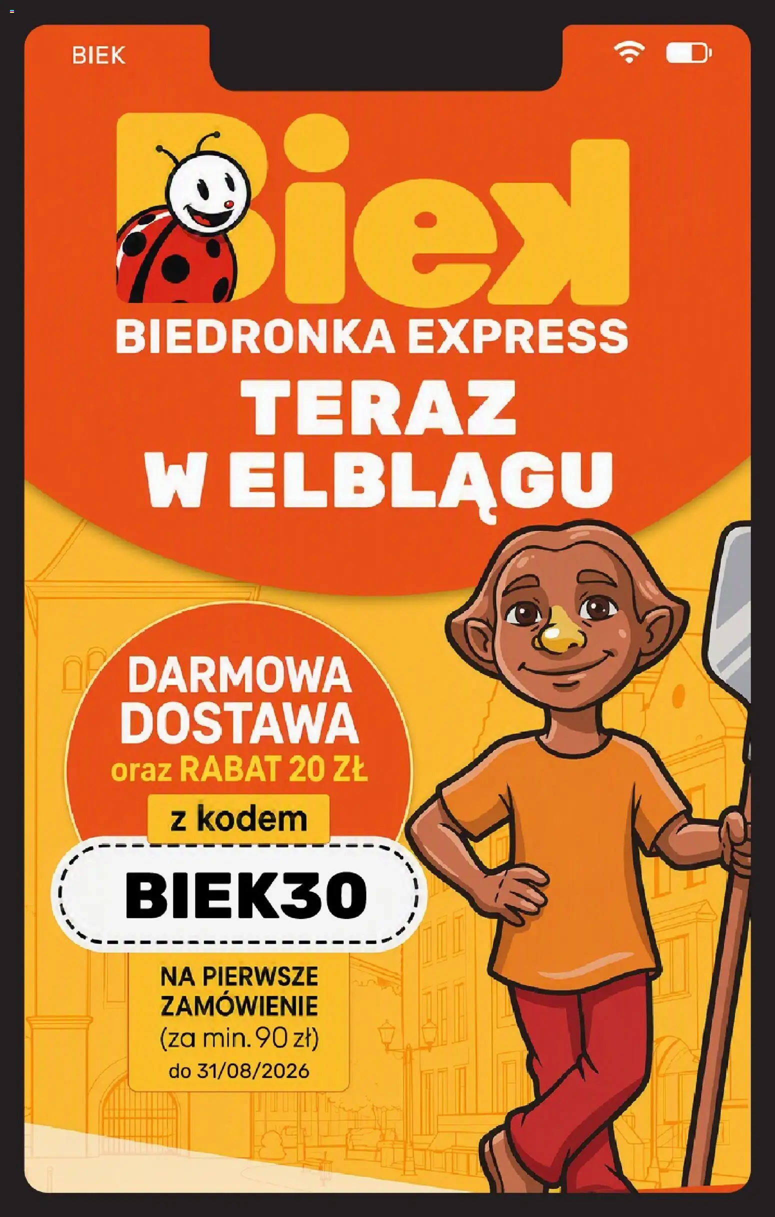 Pogląd gazetki "Biedronka gazetka - Biek" ze sklepu Biedronka ważnej od 21.08.2026