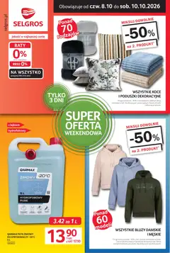 Pogląd gazetki "Selgros cash&carry gazetka - Oferta weekendowa" ze sklepu Selgros cash&carry ważnej od 08.10.2026