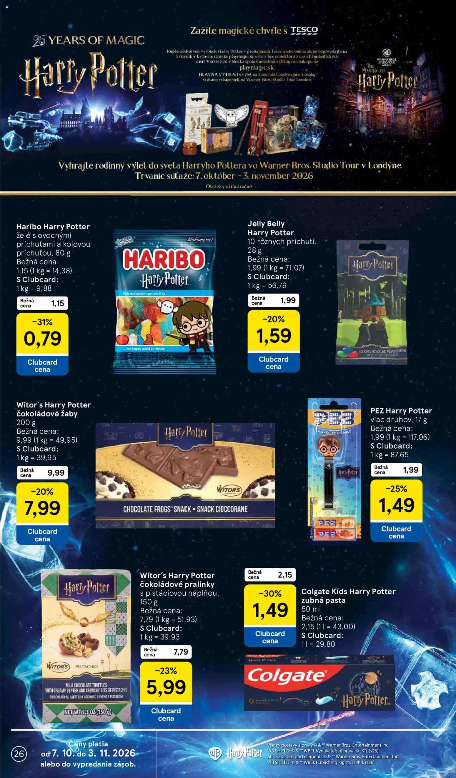 Náhľad Tesco letáku platného od 07.10.2026